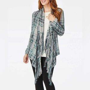 Matilda Jane Form-A-Line Jacket Open Front Cardigan Womens Size Medium